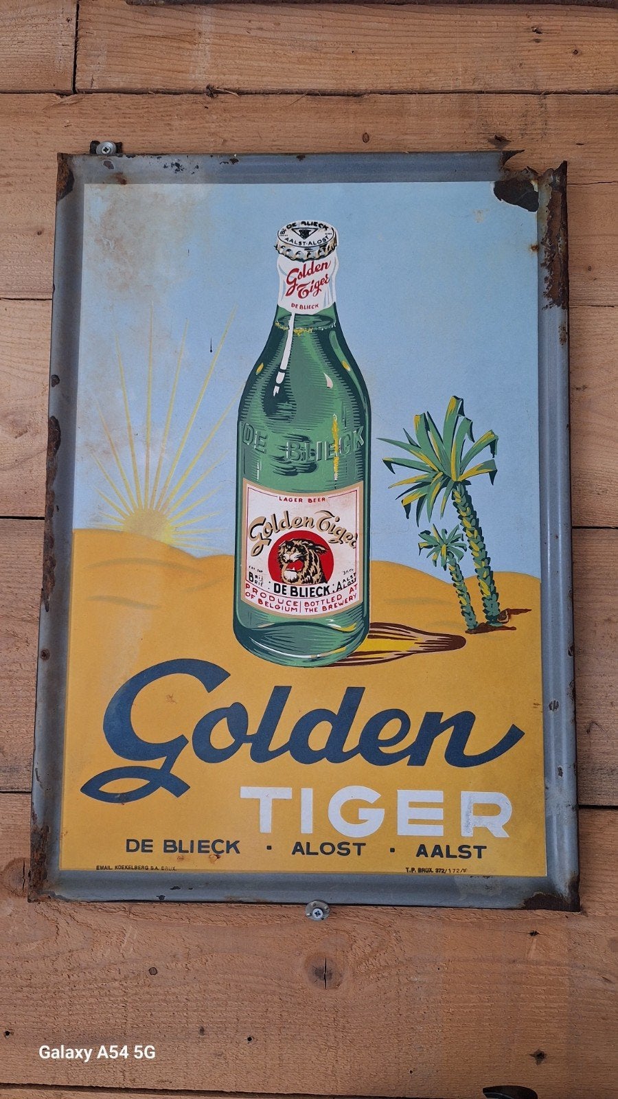 golden tiger, Ophalen