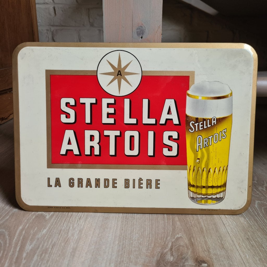 Stella Artois 1965, Collections, Enlèvement ou Envoi, Panneau publicitaire