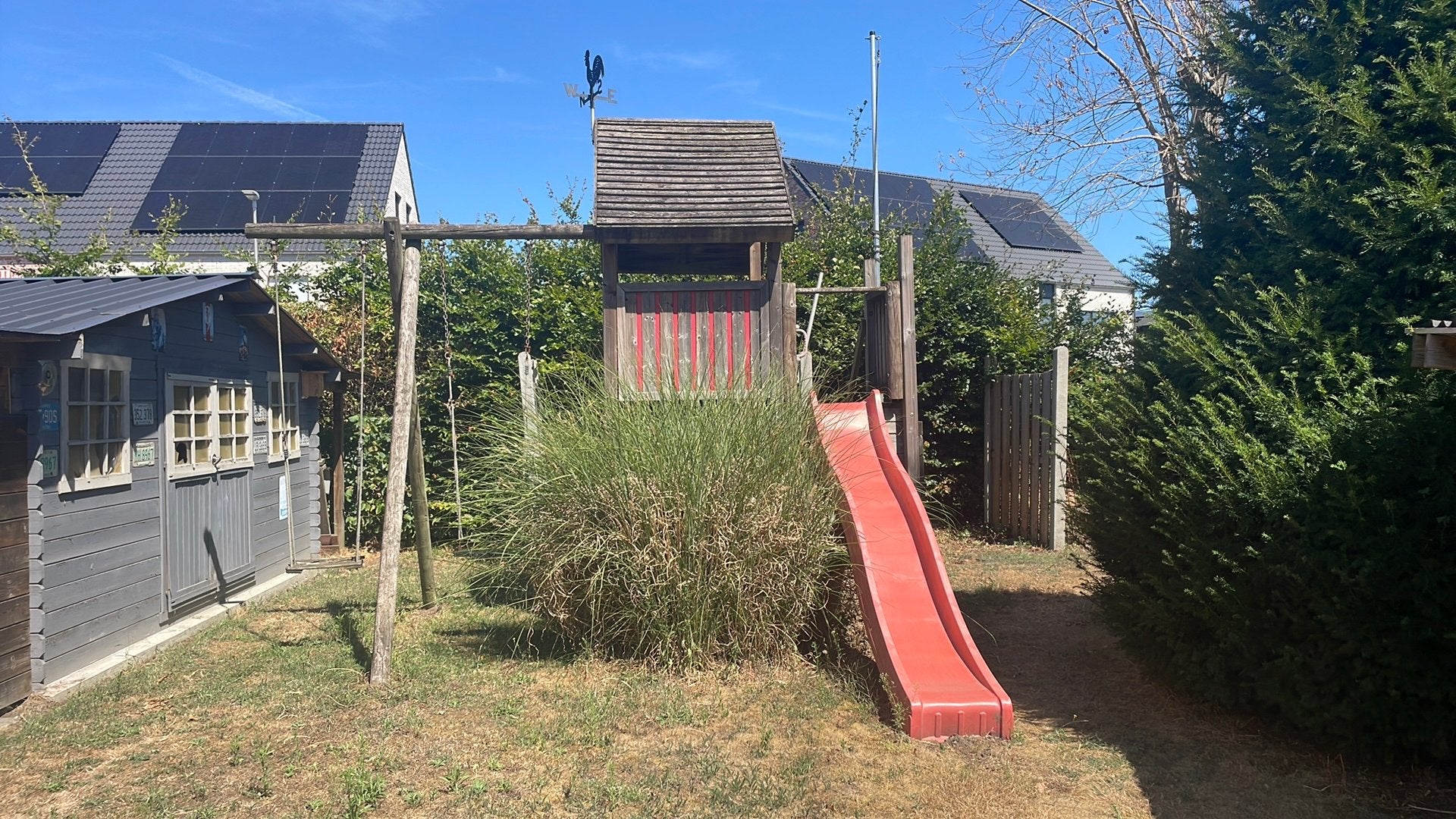 Mooie buitenspeeltuin, Ophalen, Gebruikt