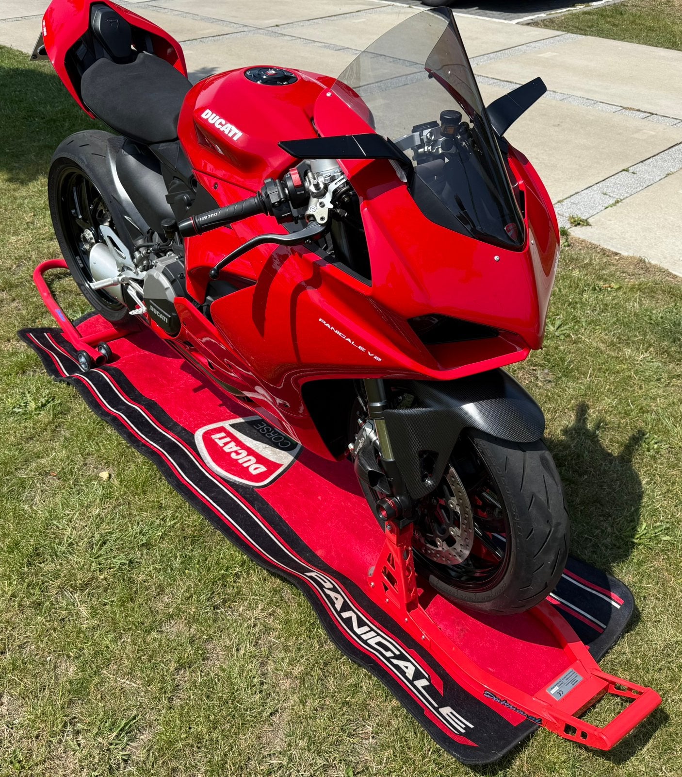Ducati panigale v2 12/10/2021, Motoren, Motoren | Ducati, 2 cilinders, Traction Control, Gebruikt, Handgeschakeld