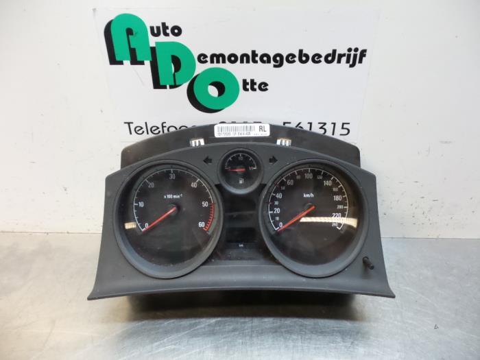 Instrument de bord d'un Opel Astra (Astra H 04-), -, Opel, 3 mois de garantie, Utilisé