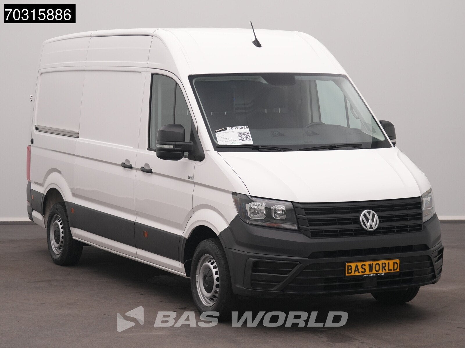 Volkswagen Crafter 140pk L3H3 Airco Camera Scherm L2H2 Airco, Start-stop-systeem, Stof, Gebruikt, Euro 6