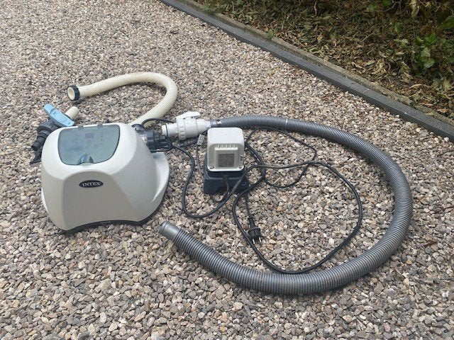 Zoutwater systeem Intex, Tuin en Terras, Zwembad-toebehoren, Ophalen, Zo goed als nieuw, Overige typen
