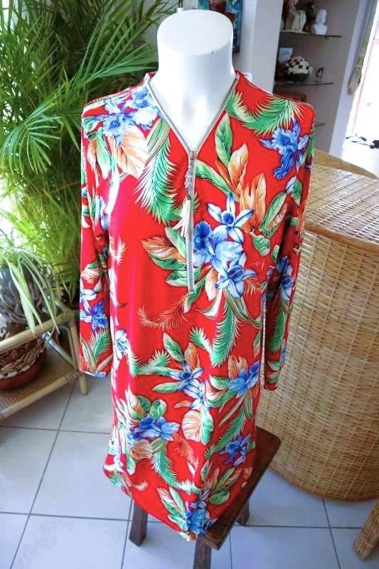 vintage dressing bijzondere bloemen jurk, Maat 38/40 (M), Vintage Dressing, Ophalen of Verzenden, Zo goed als nieuw