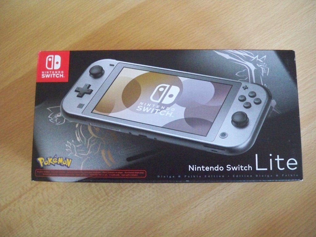 nintendo switch lite pokemon dialga&palkia edition, Consoles de jeu & Jeux vidéo, Enlèvement, Autres couleurs, Comme neuf, Avec housse de protection ou sac