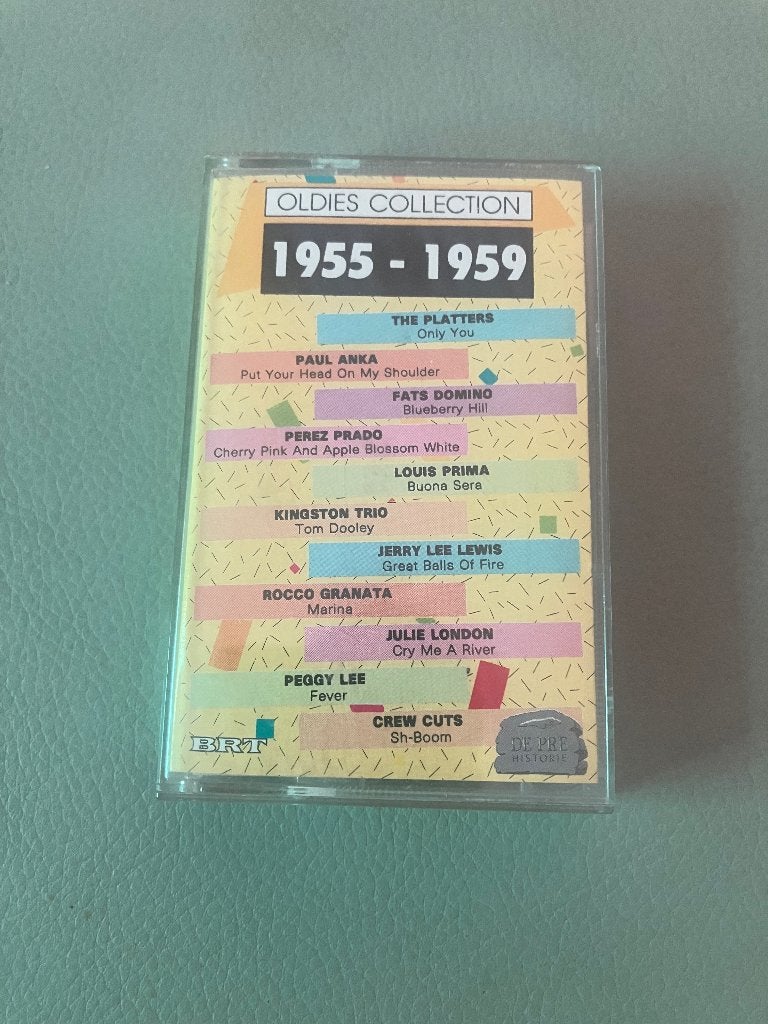 De pre historie 1955-1959 oldies collection ( cassette), 1 bandje, Ophalen of Verzenden, Zo goed als nieuw, Origineel