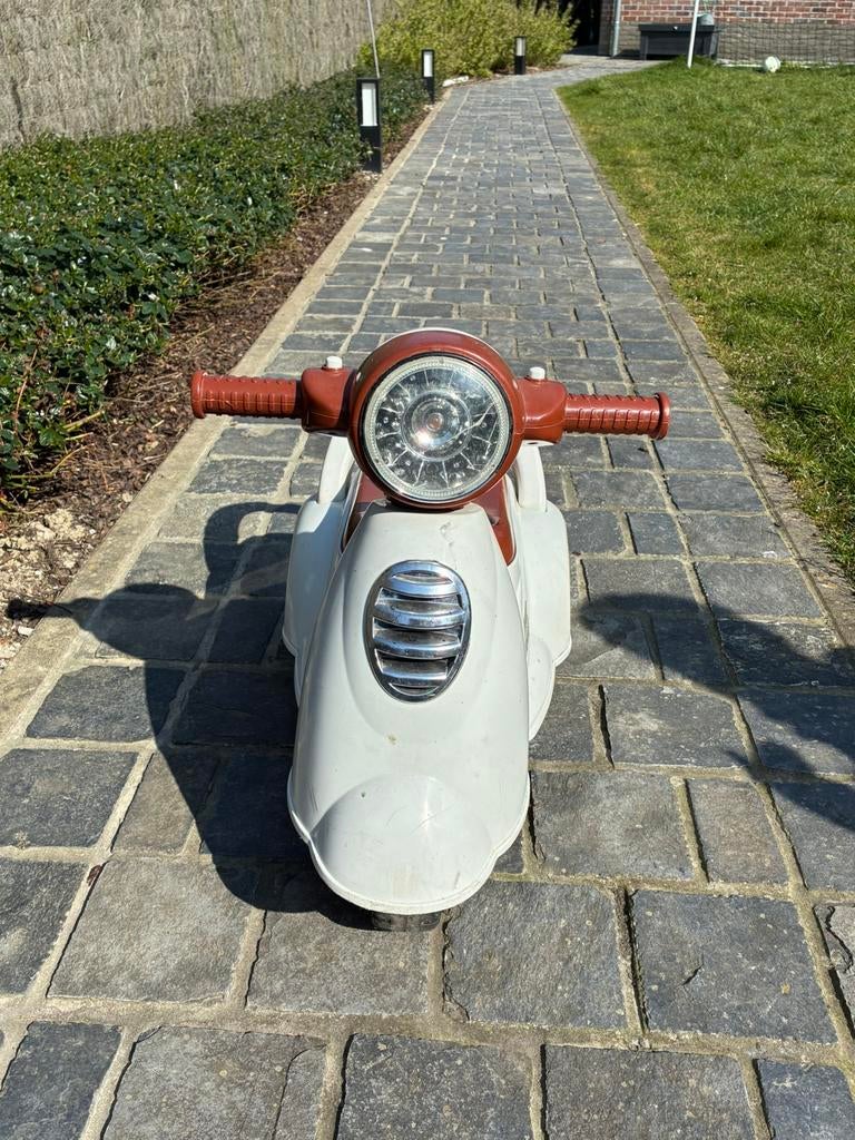 Scooter retro wit, Ophalen, Gebruikt