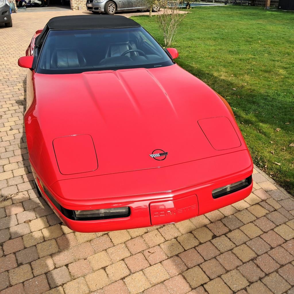 Corvette C4 Cabrio 1991  60000 miles, Achat, Cabriolet, Noir, 2 portes