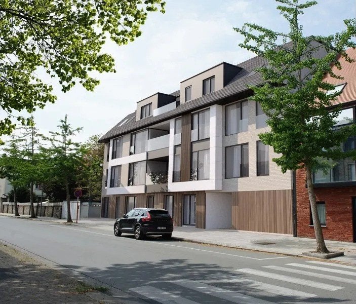Res. Louis - Appartement, 2 slaapkamers en terras te Gistel, Province de Flandre-Occidentale, 105 m², 2 pièces, Appartement