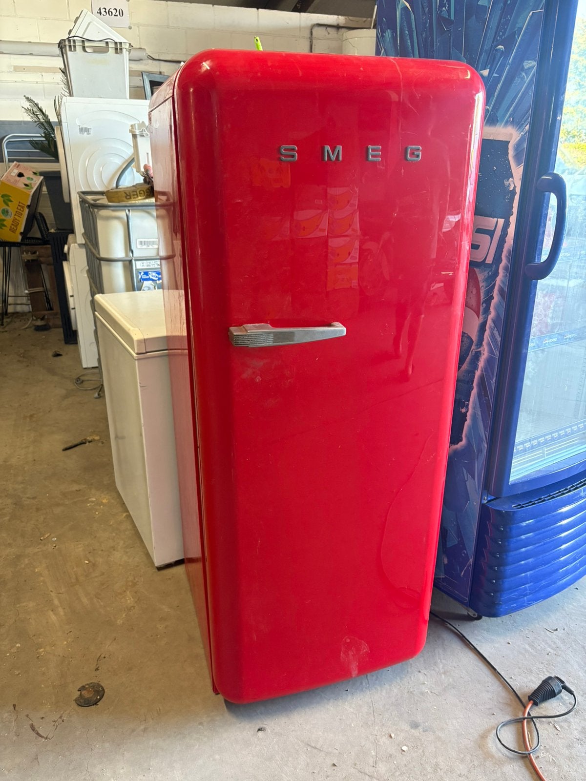 Smeg  frigo, Ophalen, Zo goed als nieuw