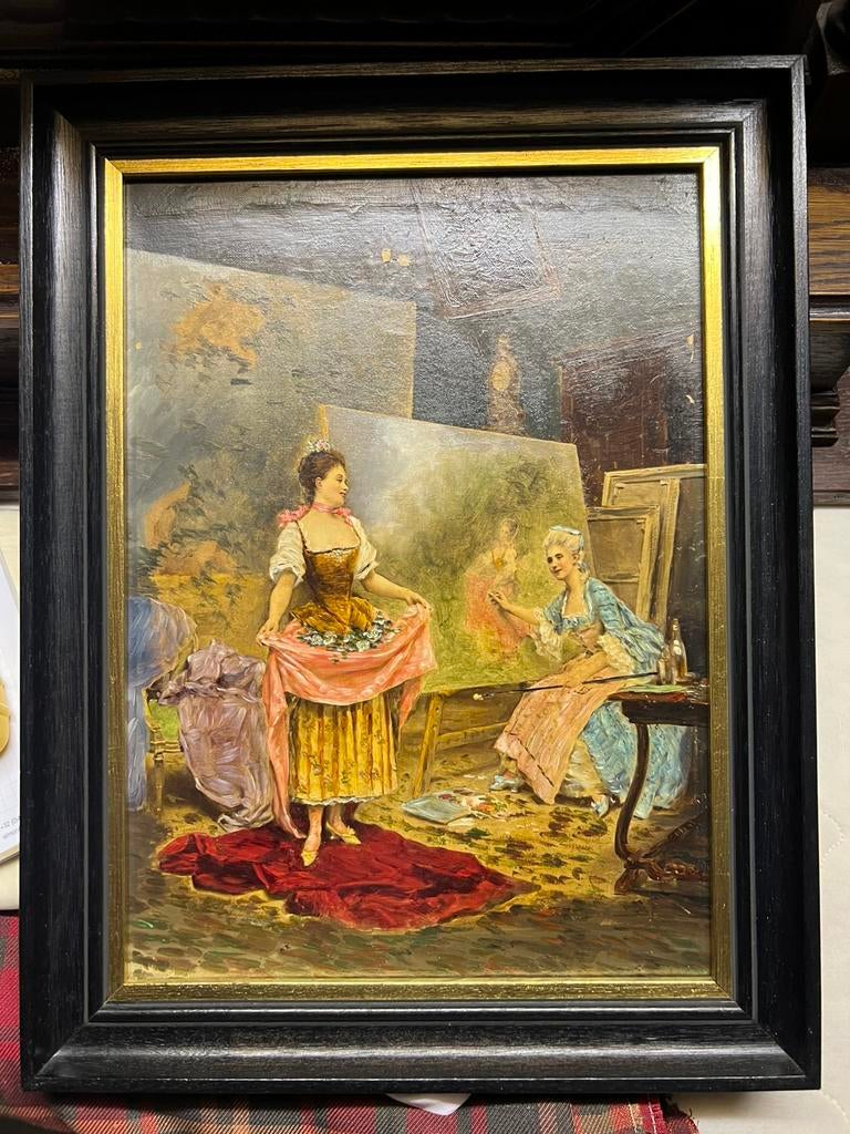 Olieverf op doek - schilderijen, Ophalen of Verzenden