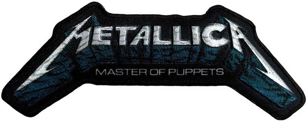Metallica Master Of Puppets Blue Poster Logo Patch off merch, Ophalen of Verzenden, Nieuw