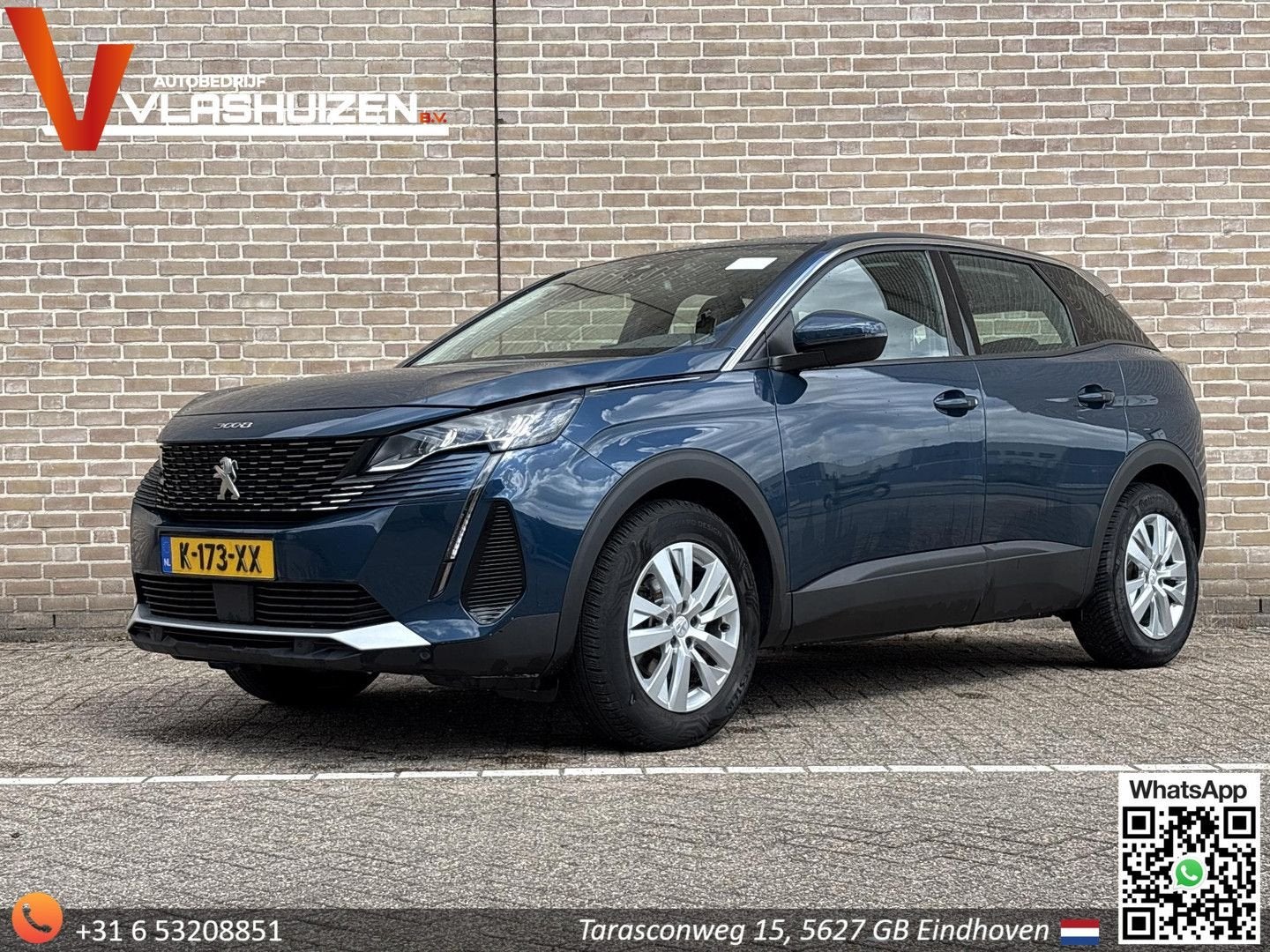 Peugeot 3008 1.2 PureTech Blue Lease Active | € 9.450,- NETT, Auto's, Peugeot, Bedrijf, ABS, Airbags, Alarm, Bluetooth, Centrale vergrendeling
