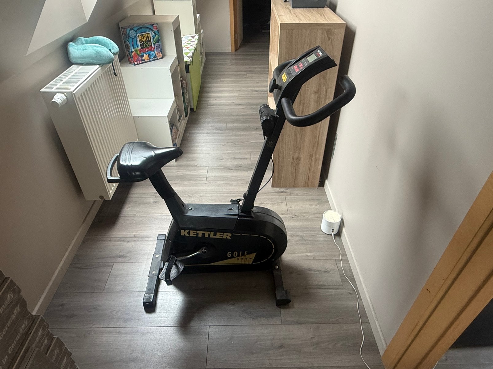 Home trainer, Sport en Fitness, Ophalen, Gebruikt, Metaal, Benen