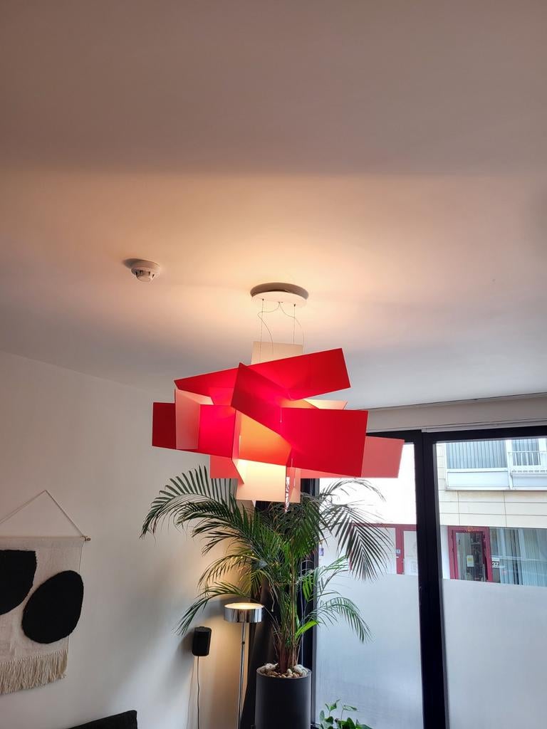 Foscarini lamp rood, Ophalen