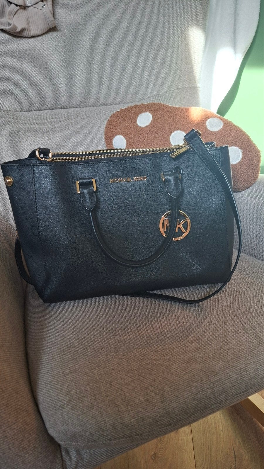 michael kors - sutton, Bijoux, Sacs & Beauté, Sacs | Sacs Femme, Enlèvement, Utilisé, Noir, Autres types