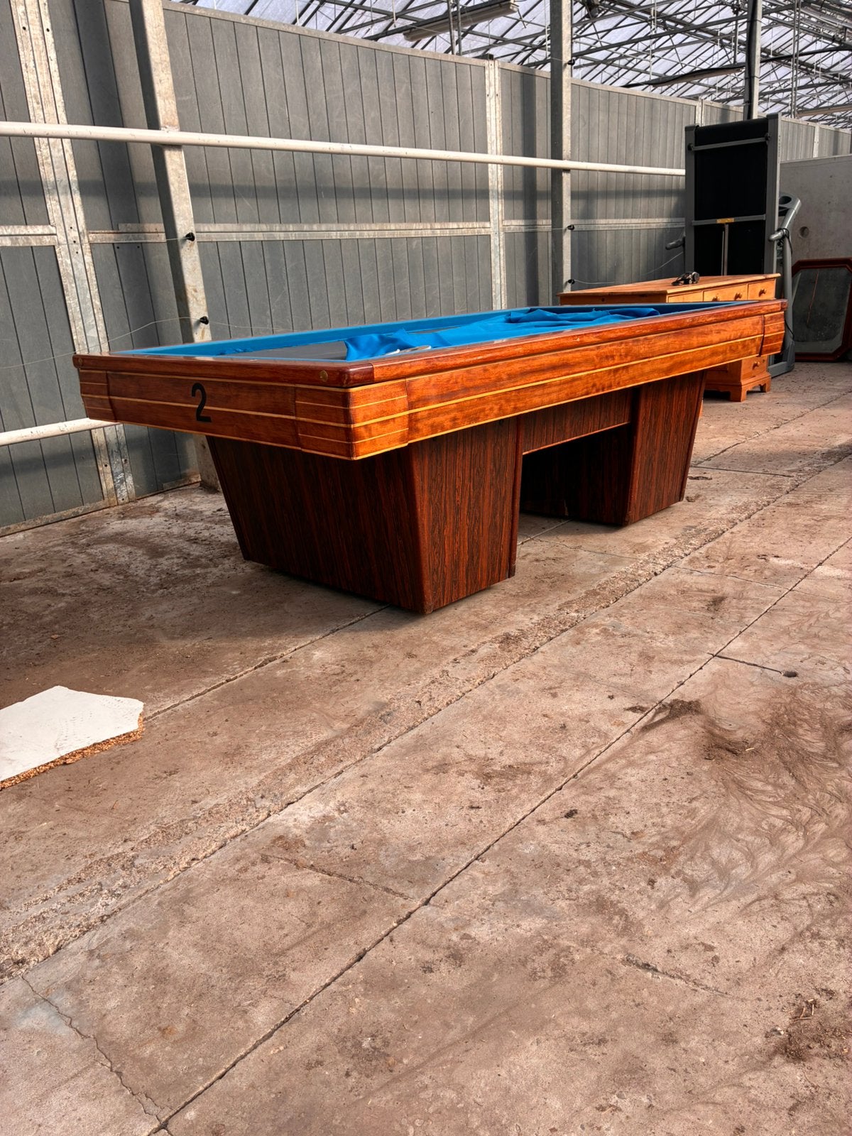 Biljarttafel, Sport en Fitness, Biljarten en Poolen, Ophalen of Verzenden, Zo goed als nieuw, Biljarttafel
