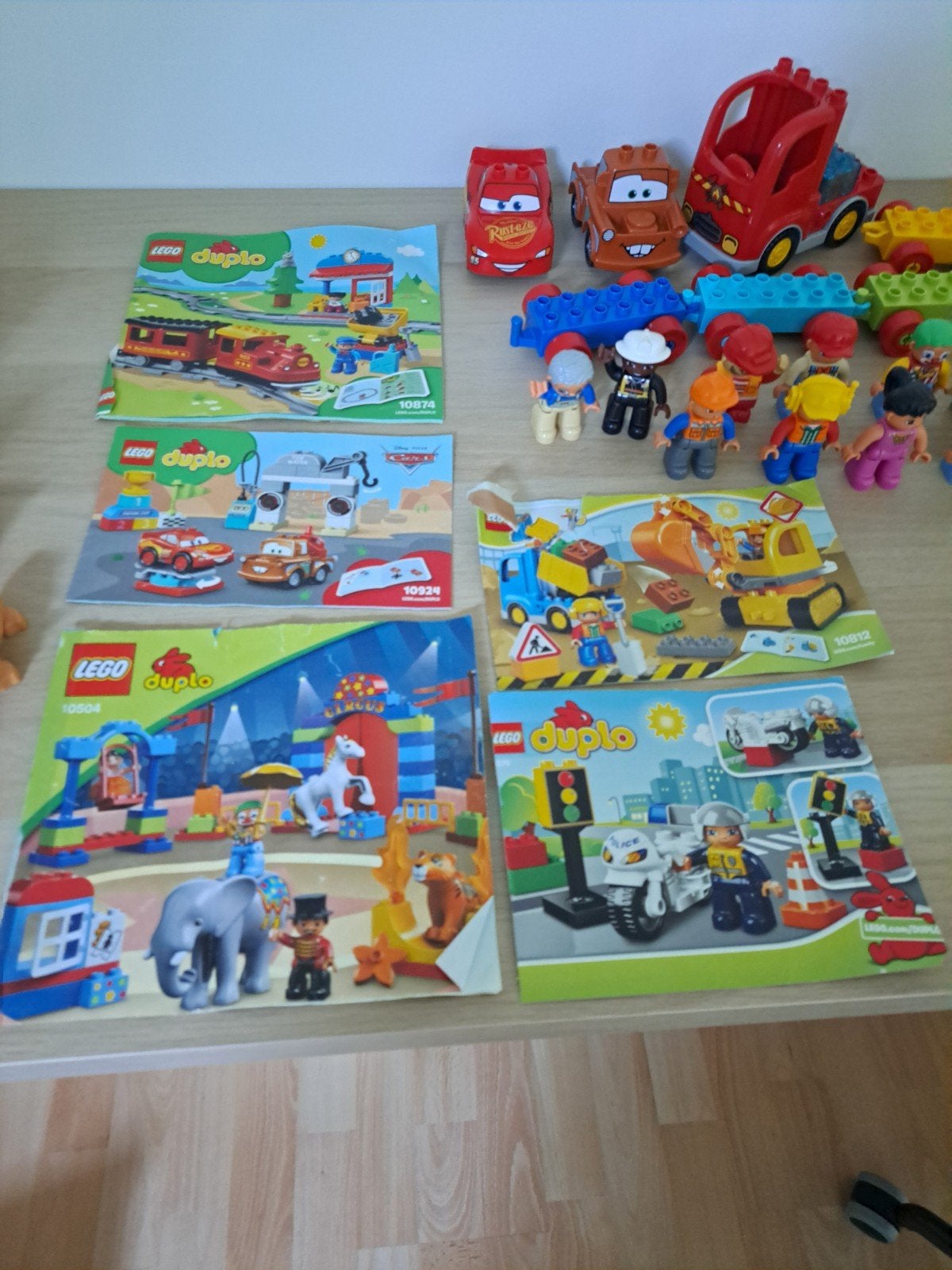 Duplo, Ophalen, Duplo
