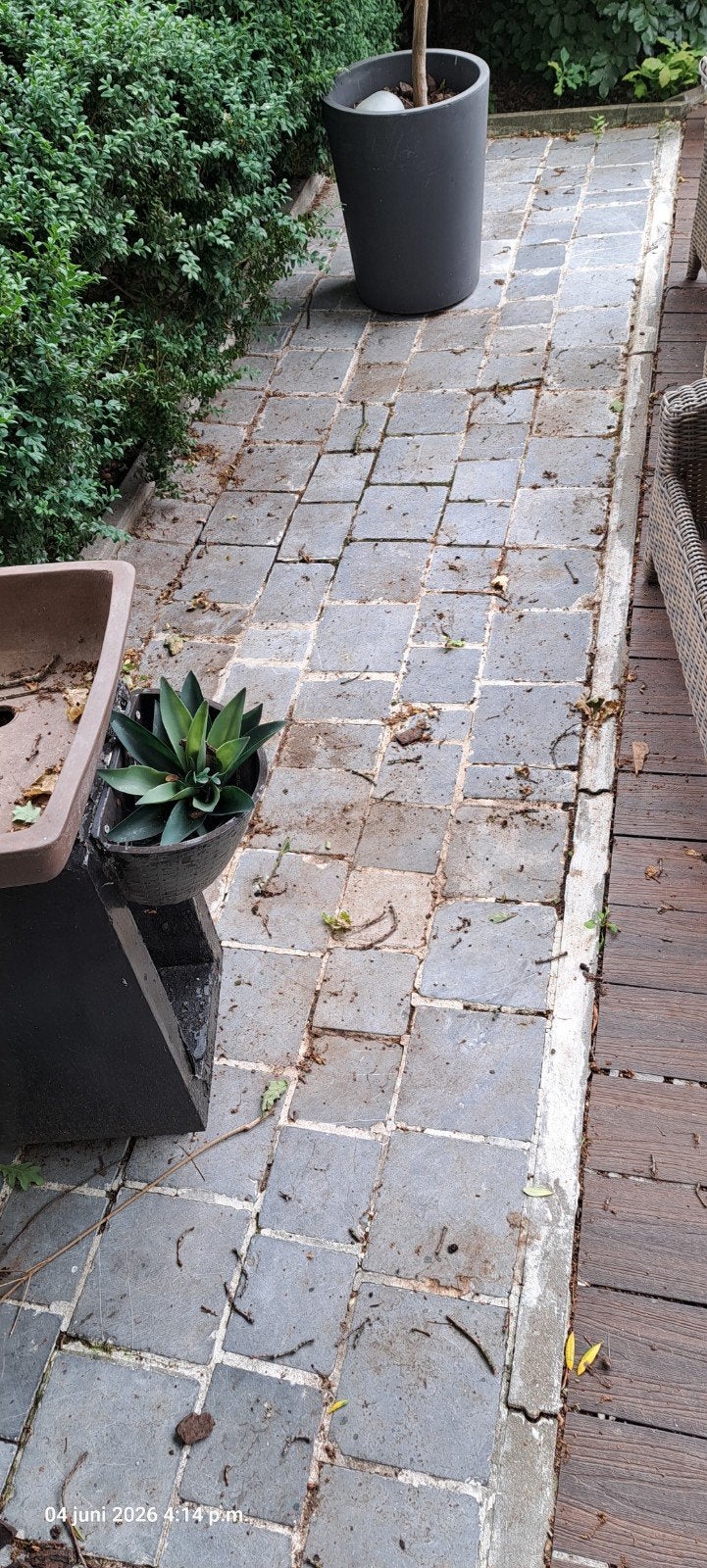 Blauwe steen,, Tuin en Terras, Tegels en Klinkers, Ophalen
