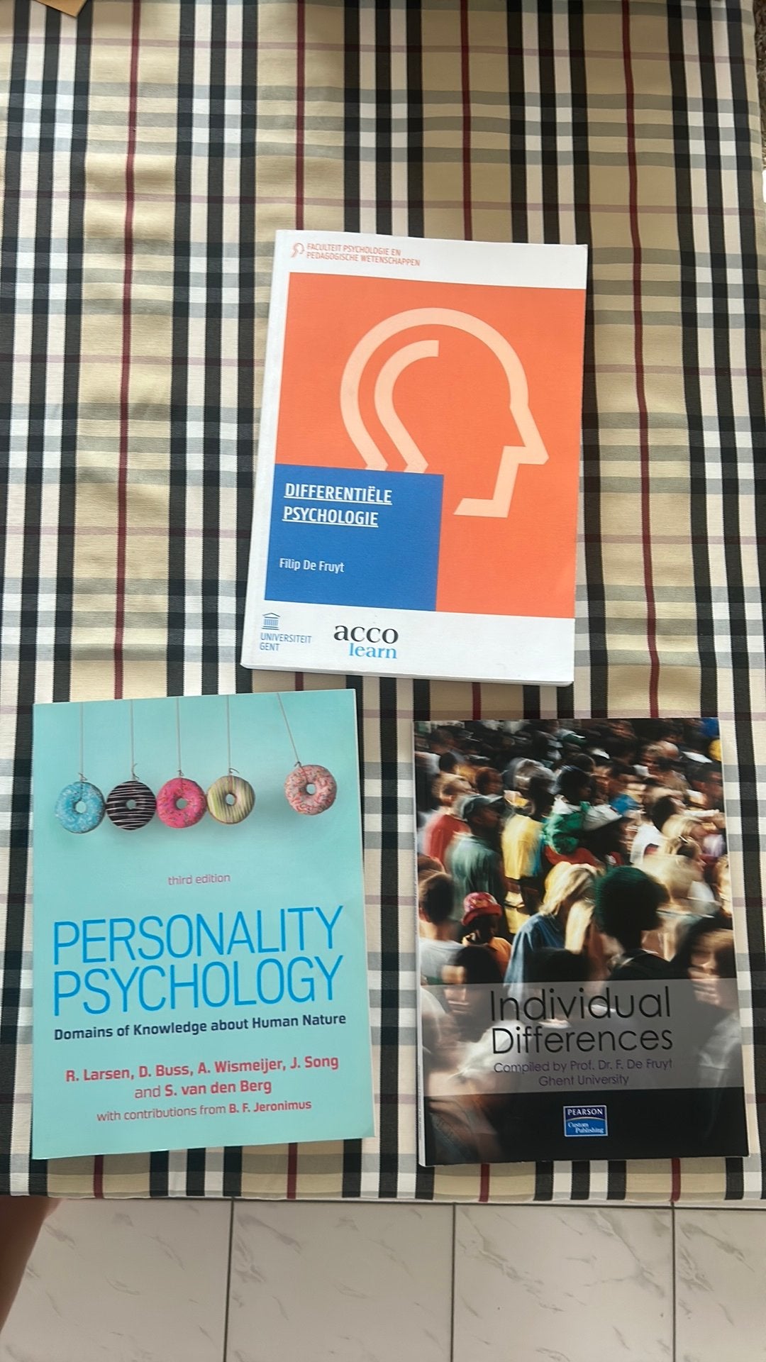 Boeken Differentiële Psychologie, Livres, Enlèvement ou Envoi, Comme neuf