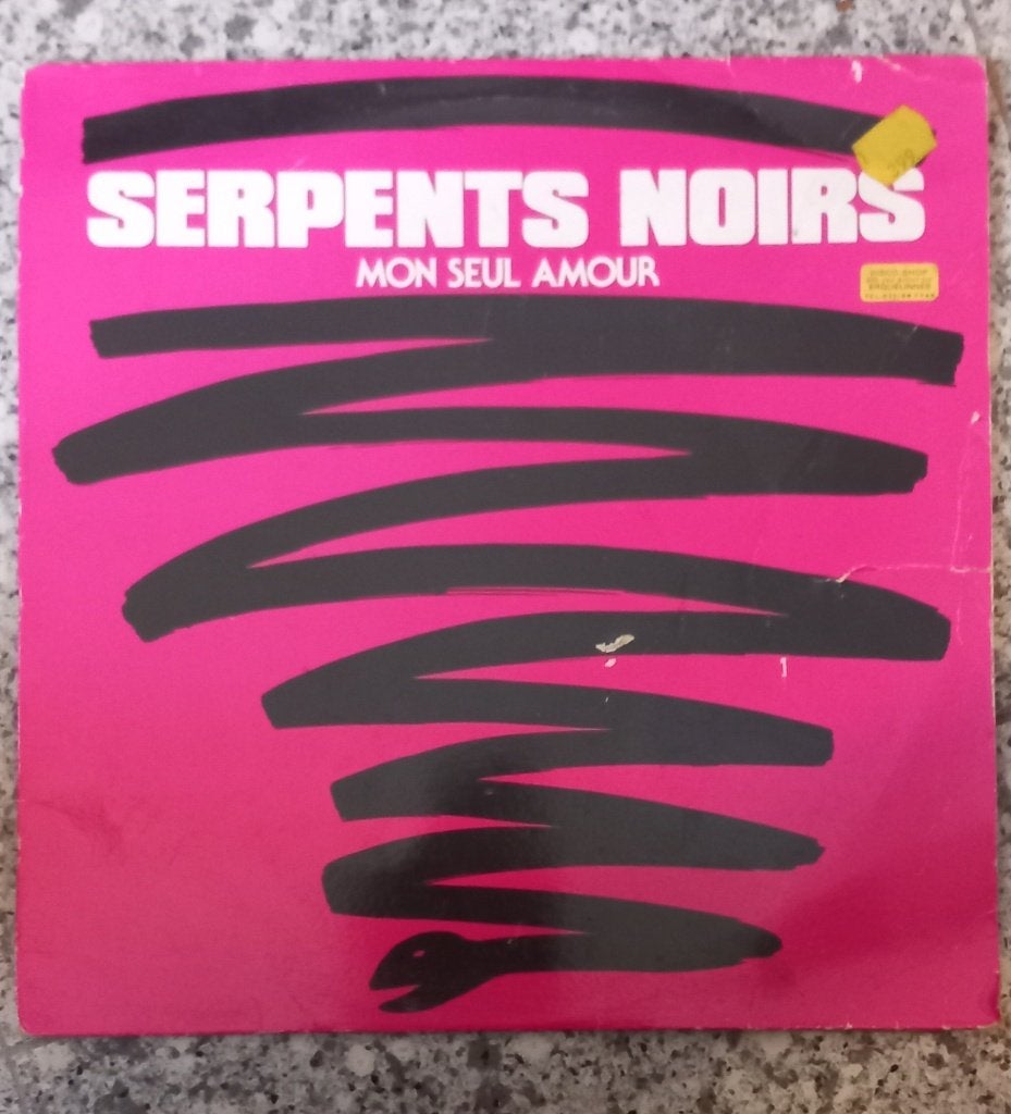 Serpents Noirs - Mon Seul Amour- très rare LP dédicacé, Avec poster, Utilisé, Pop, Envoi