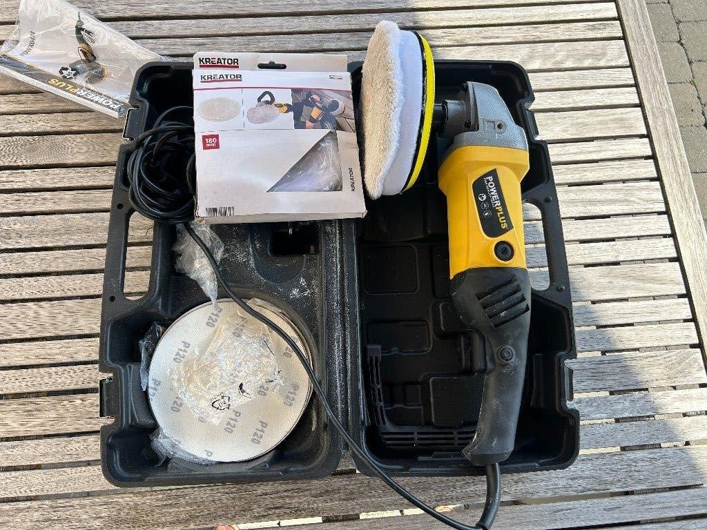 Polijstmachine auto powerplus, Enlèvement