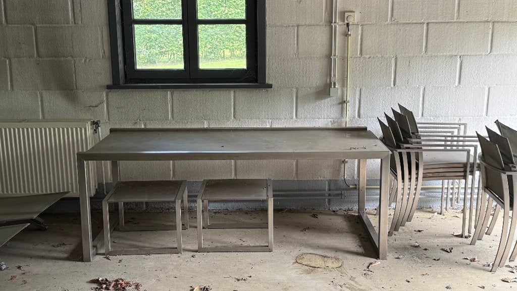 Tafel - Royal Botania - Ninix Collectie, Ophalen, Gebruikt, 50 tot 100 cm, Vijf personen of meer