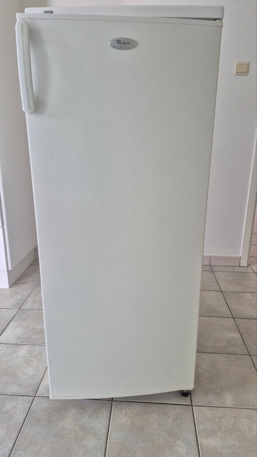 Réfrigérateur blanc autoportant WHIRLPOOL 133 cm, Electroménager, Moins de 60 cm, 120 à 140 cm, Enlèvement, Utilisé