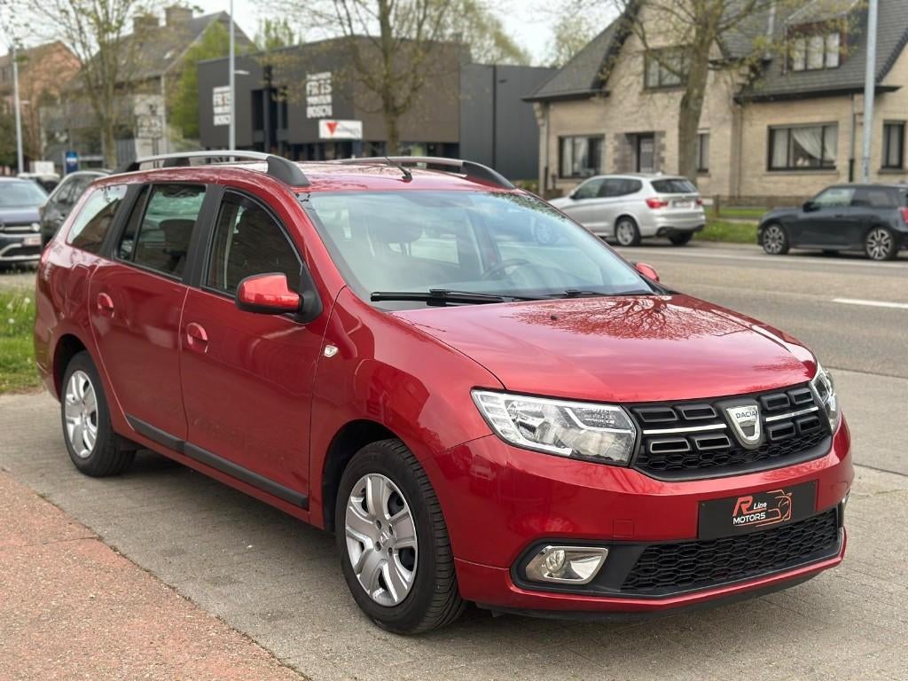 Dacia Logan MCV 0.9 TCe - Airco - Trekhaak - Camera - PDC, Autos, Rouge, Achat, 898 cm³, Entreprise
