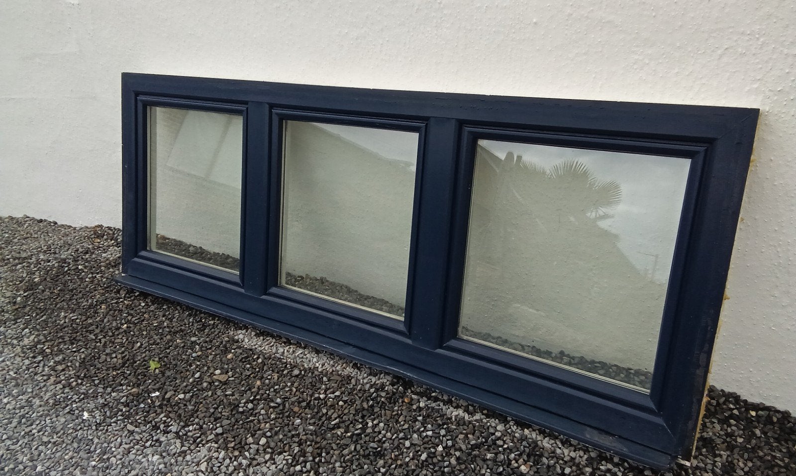 châssis pvc double vitrage 2m13 sur 80 0497 906544, Enlèvement ou Envoi