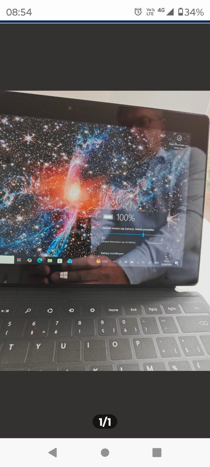 Windows surface pro.1 ste model., Computers en Software, Ophalen of Verzenden