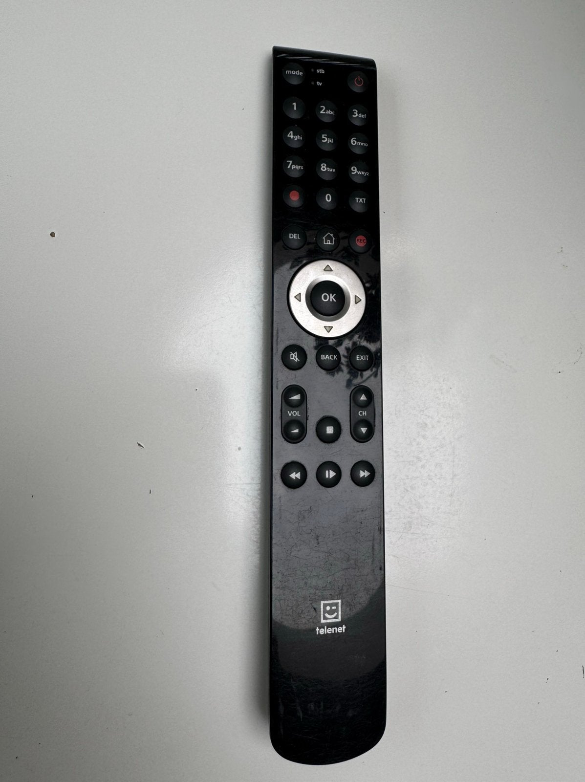 Afstandsbediening Telenet, Audio, Tv en Foto, Afstandsbedieningen, Ophalen, Gebruikt, Origineel