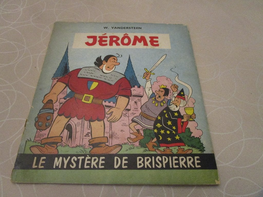 Jérôme - Le mystère de Brispierre - 1ère édition - 1962, Livres, BD, Willy vandersteen, Enlèvement ou Envoi, Une BD, Utilisé