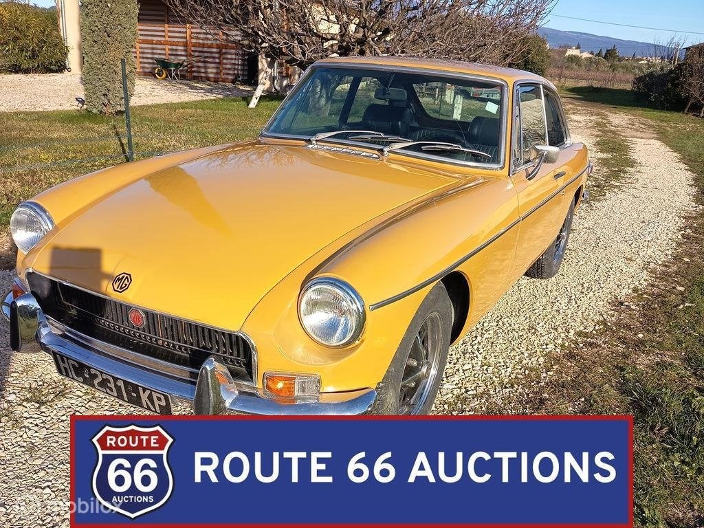 MG MGB GT | 1971 | Route 66 Auctions, Autos, Achat, Entreprise, Boîte manuelle, Autre carrosserie
