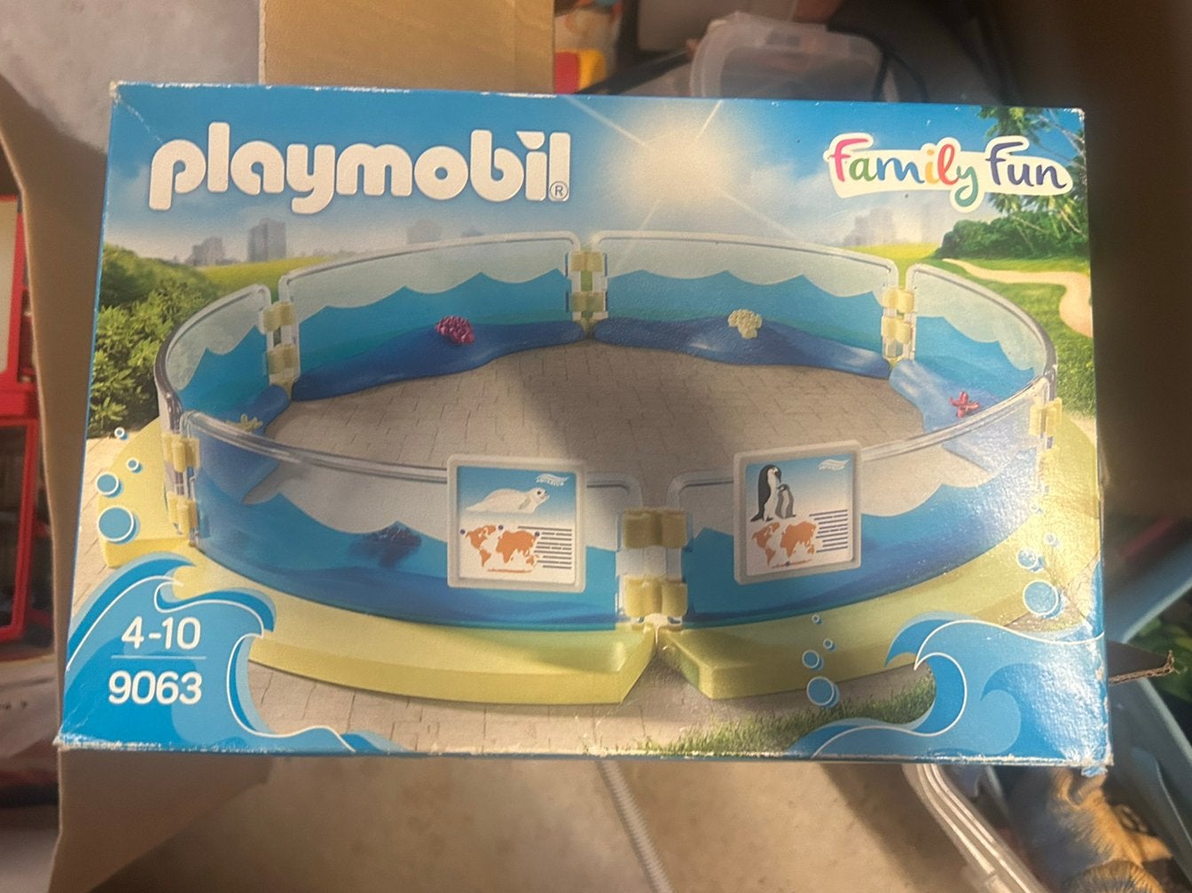 Playmobil pinguïnen verblijf, Kinderen en Baby's, Speelgoed | Playmobil, Complete set, Overige typen, Zo goed als nieuw, Family fun