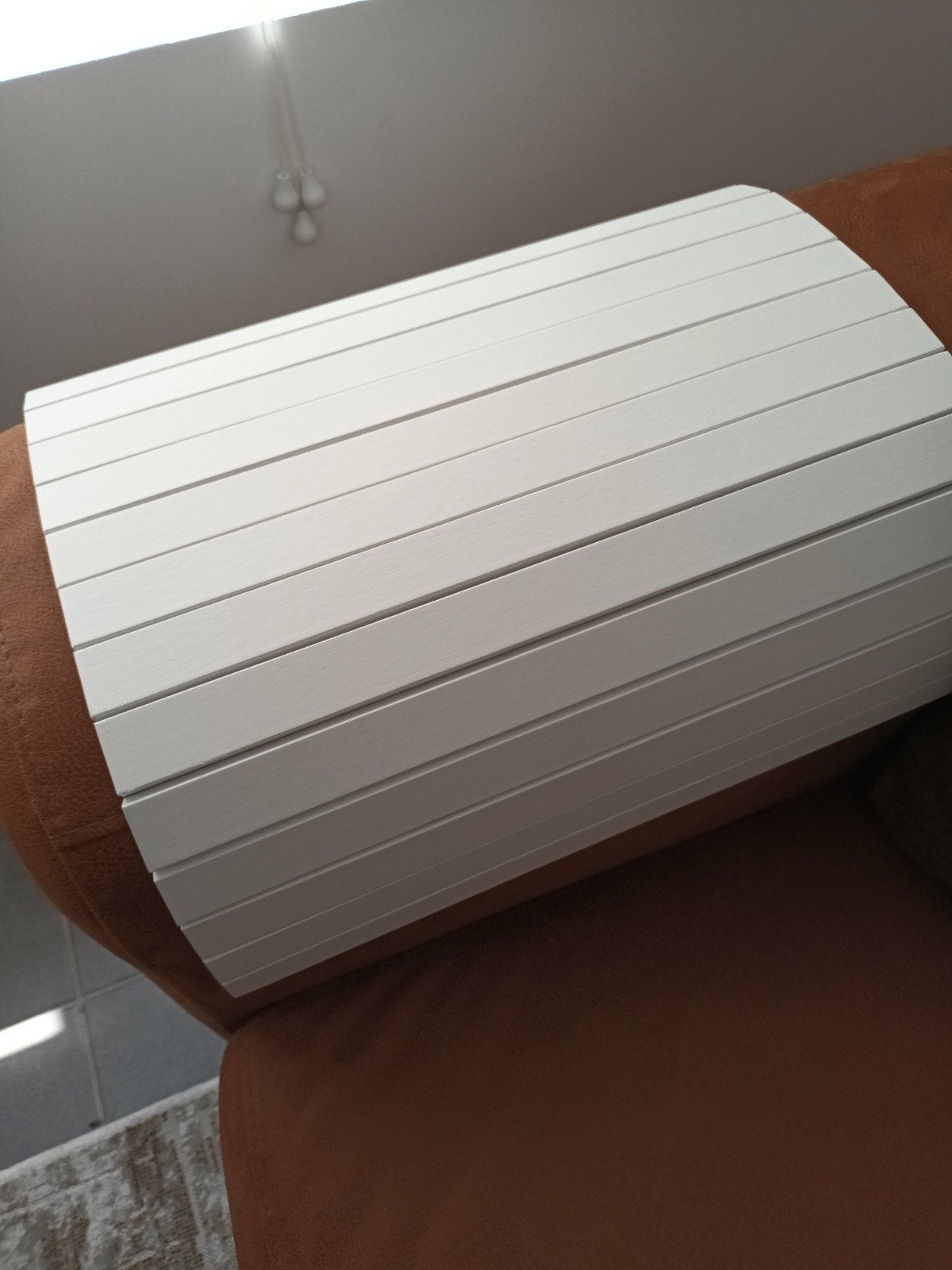 Flexibele armleuning, Ophalen, Wit