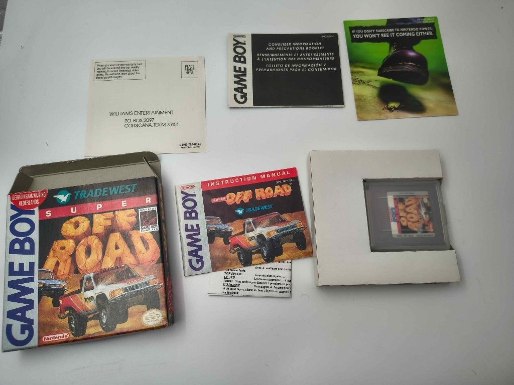 Super off road game boy, Games en Spelcomputers, Ophalen of Verzenden, Zo goed als nieuw