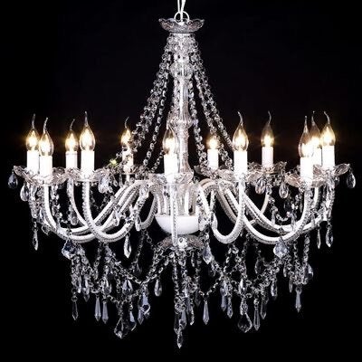Kroonluchter Maria Theresa 12-armig, Huis en Inrichting, Lampen | Kroonluchters, Ophalen, Zo goed als nieuw