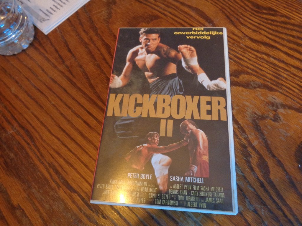 vhs KICKBOXER 2 aktie 1992 film, Cd's en Dvd's, Ophalen, Nederlands ondertiteld, Engels, Vanaf 16 jaar