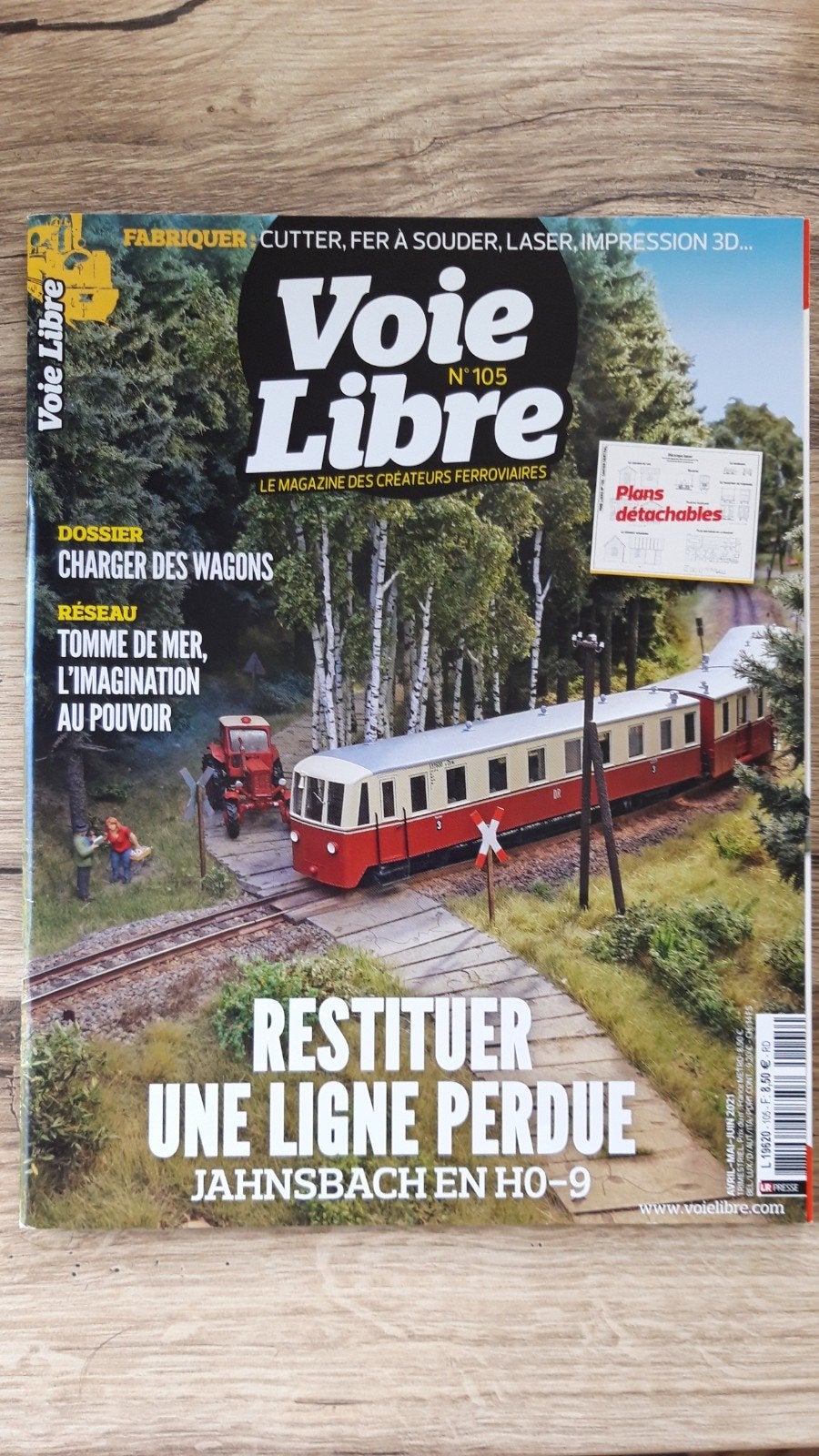 Voie libre  nr 105, Hobby en Vrije tijd, Modeltreinen | Overige schalen, Ophalen of Verzenden