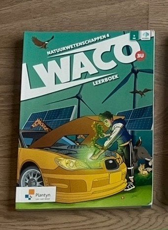 Waco 4 natuurwetenschappen Leerboek 3u, Enlèvement, Comme neuf, Secondaire, Pelckmans