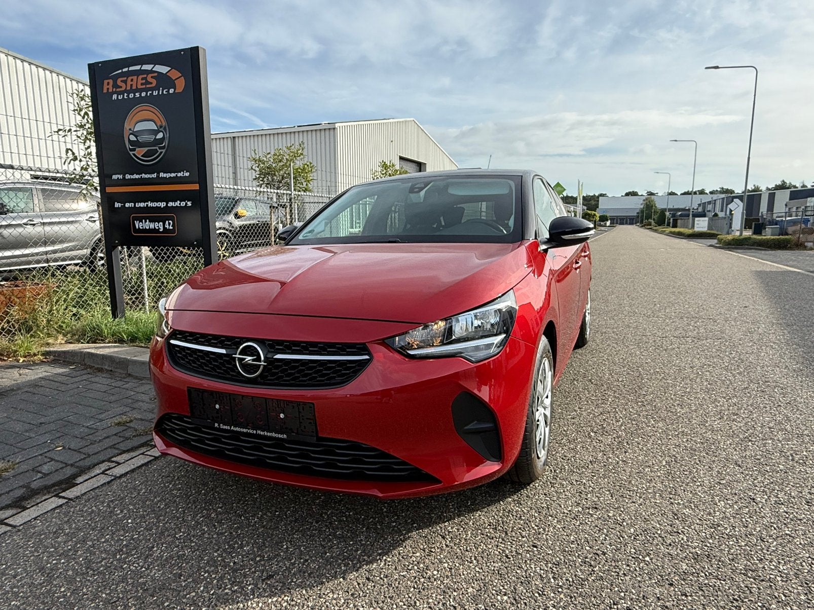 Opel corsa f 1.2 edition 2021 km 50.296, Auto's, Voorwielaandrijving, Dealer onderhouden, Stof, Adaptive Cruise Control