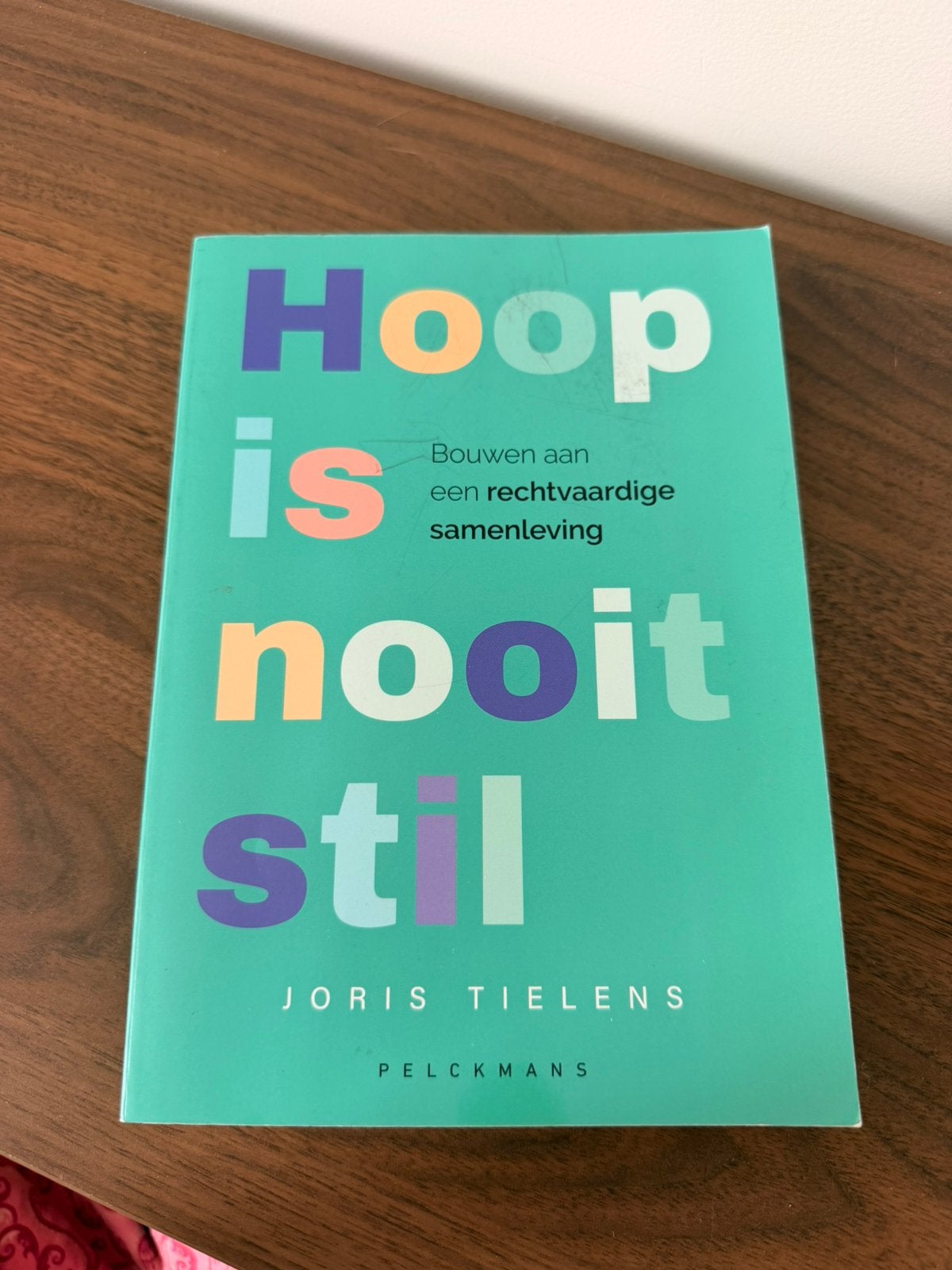 Joris Tielens - Hoop is nooit stil, Ophalen of Verzenden, Joris Tielens