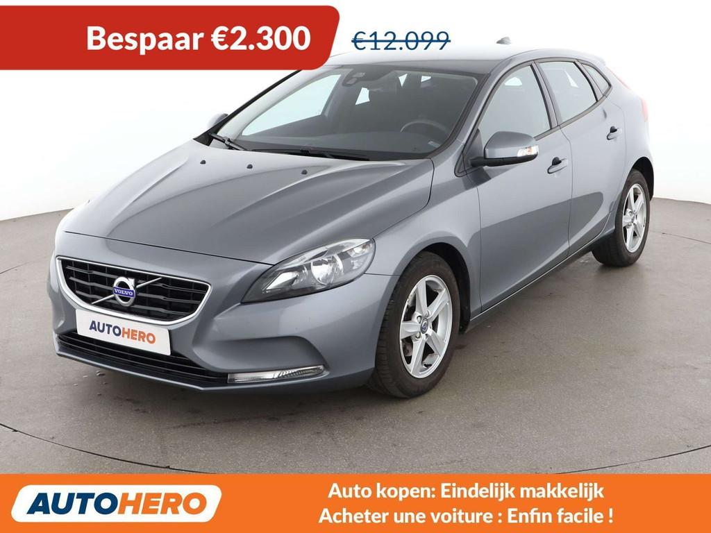 Volvo V40 1.6 D2 Kinetic (bj 2015), Auto's, Voorwielaandrijving, Euro 5, Gebruikt, Zwart