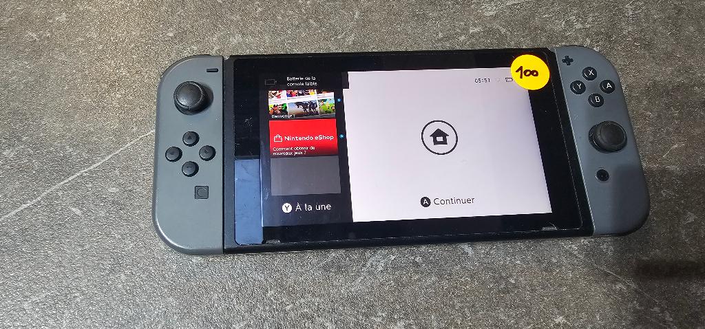 Nintendo Switch noire 321, Enlèvement ou Envoi, Utilisé