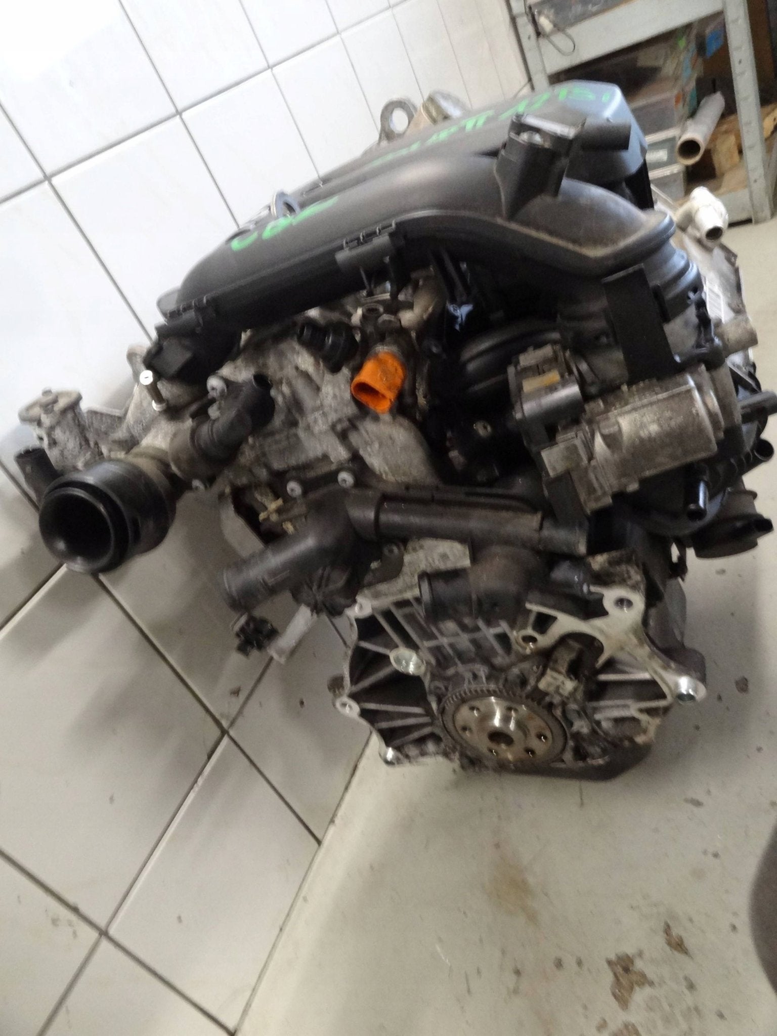 Moteur CBZC Complet POLO VW TOURAN, Envoi, Utilisé, Skoda