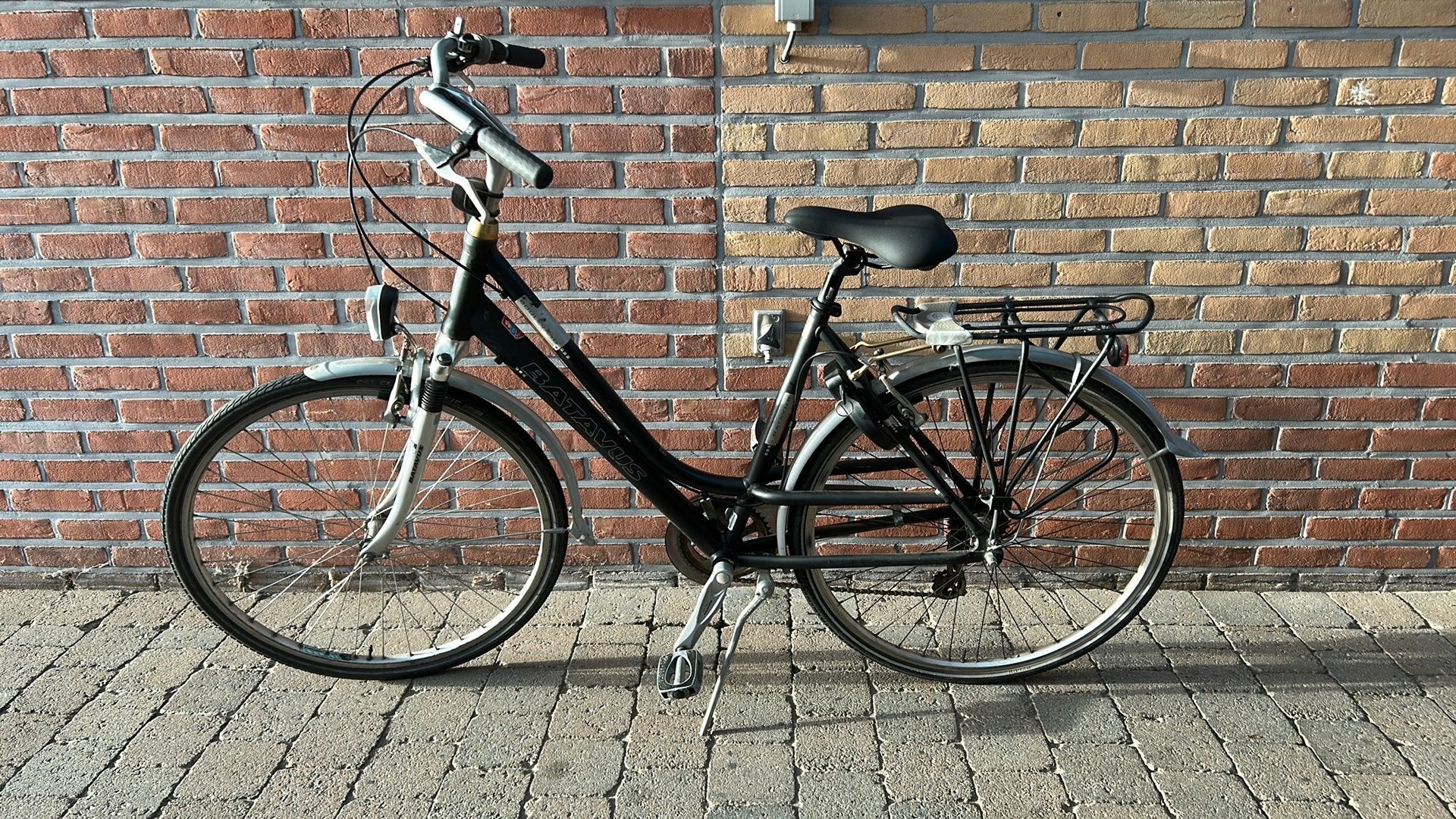 Damesfiets 53cm, Fietsen en Brommers, Ophalen, Velgrem, Versnellingen, Batavus