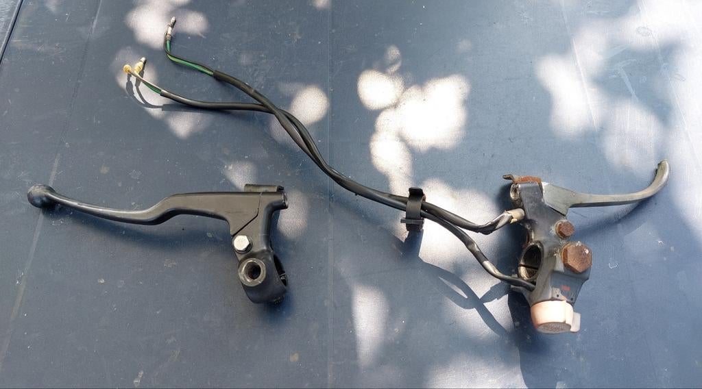 Paire de leviers + stop engine Honda MTX 50/80 1980-1983, Enlèvement ou Envoi, Utilisé