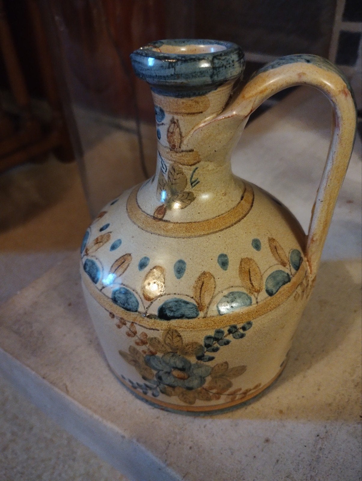 Vase ou carafe en céramique, fait main., Enlèvement