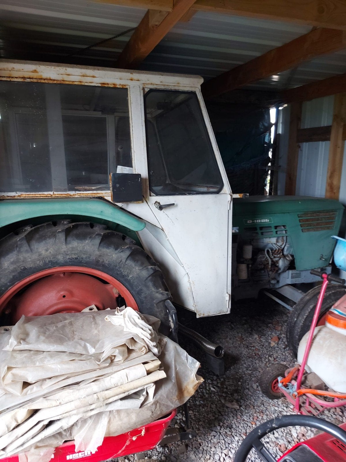 Tractor Deutz, Ophalen